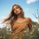 Dirty Blonde Highlights Halo® Hair Extensions